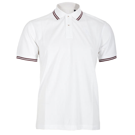 MFC Legacy Tipped Polo White