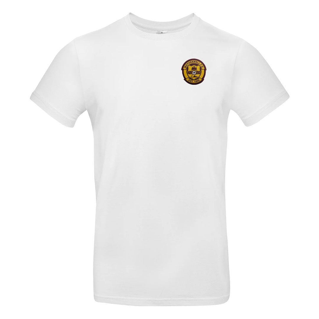 MFC Small Crested Tee White