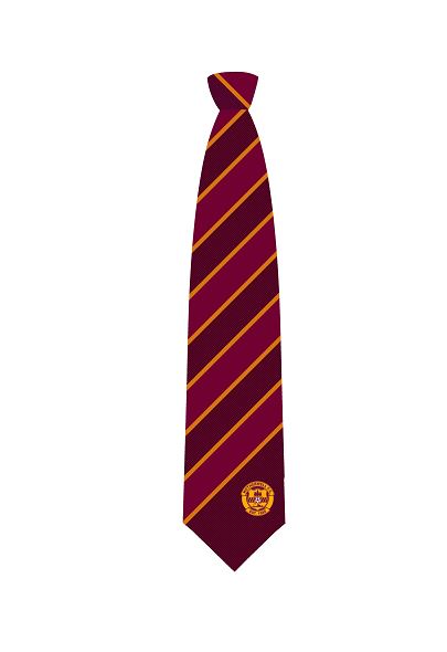 MFC Crest Striped Tie