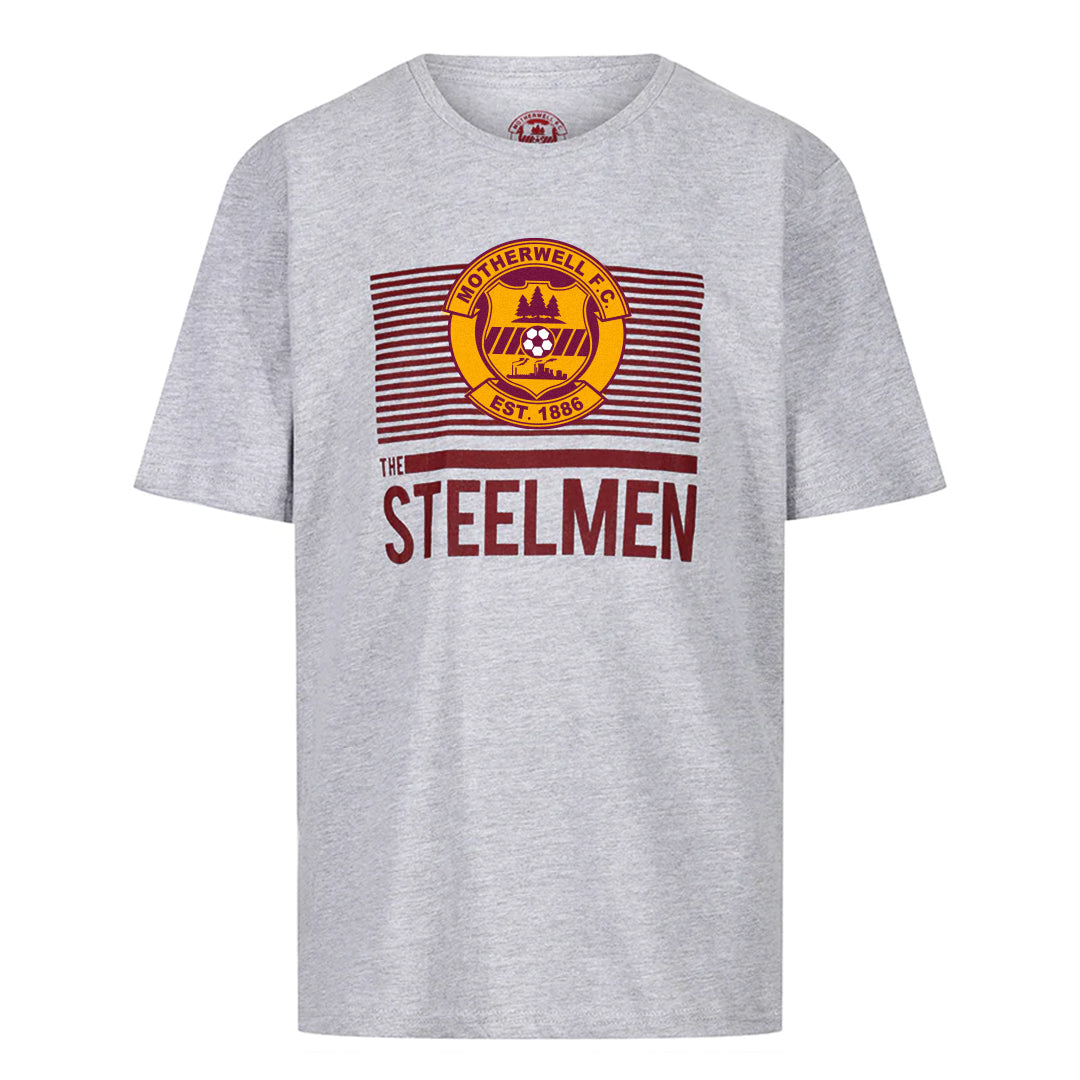 Jnr Steelmen T-Shirt Grey