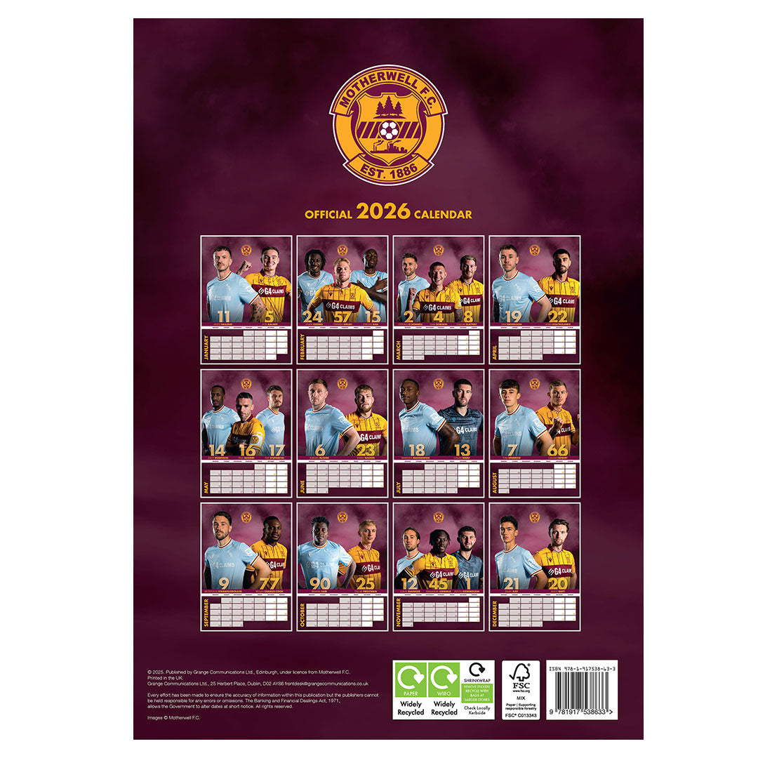 MFC 2026 Official Calendar