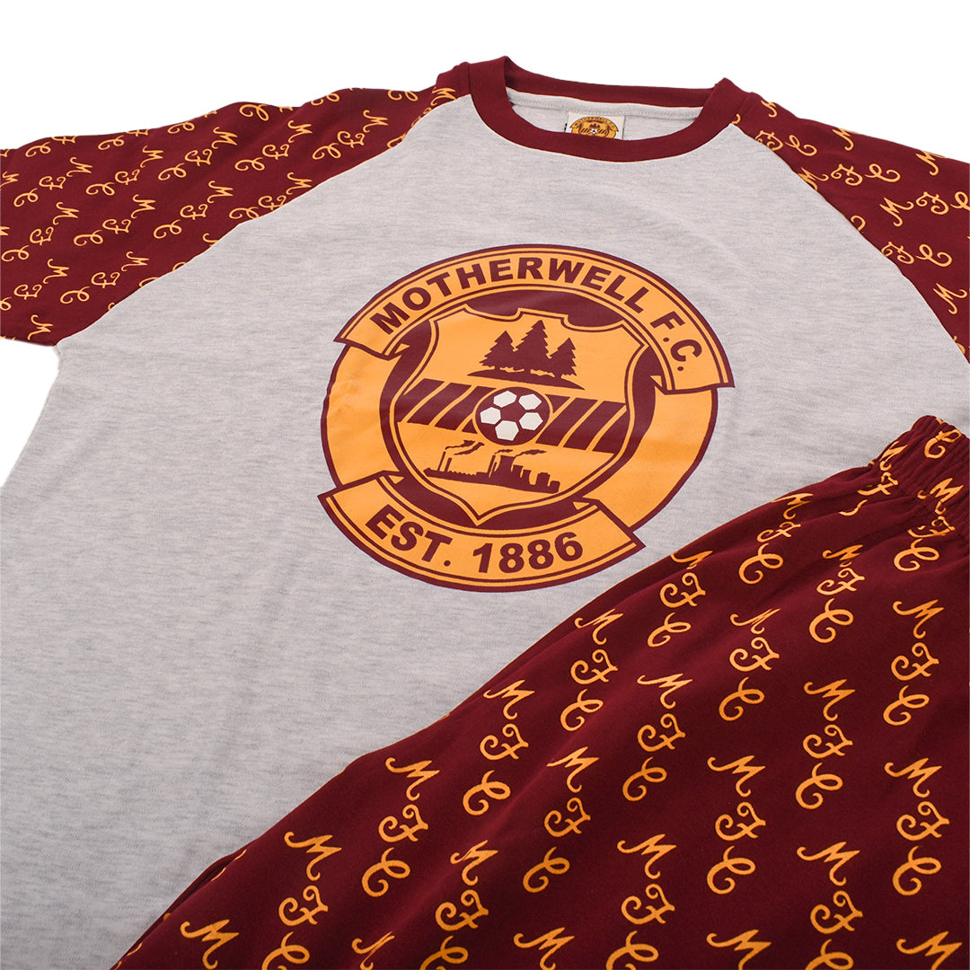 Jnr MFC PJ L/S Tee & Trouser Set
