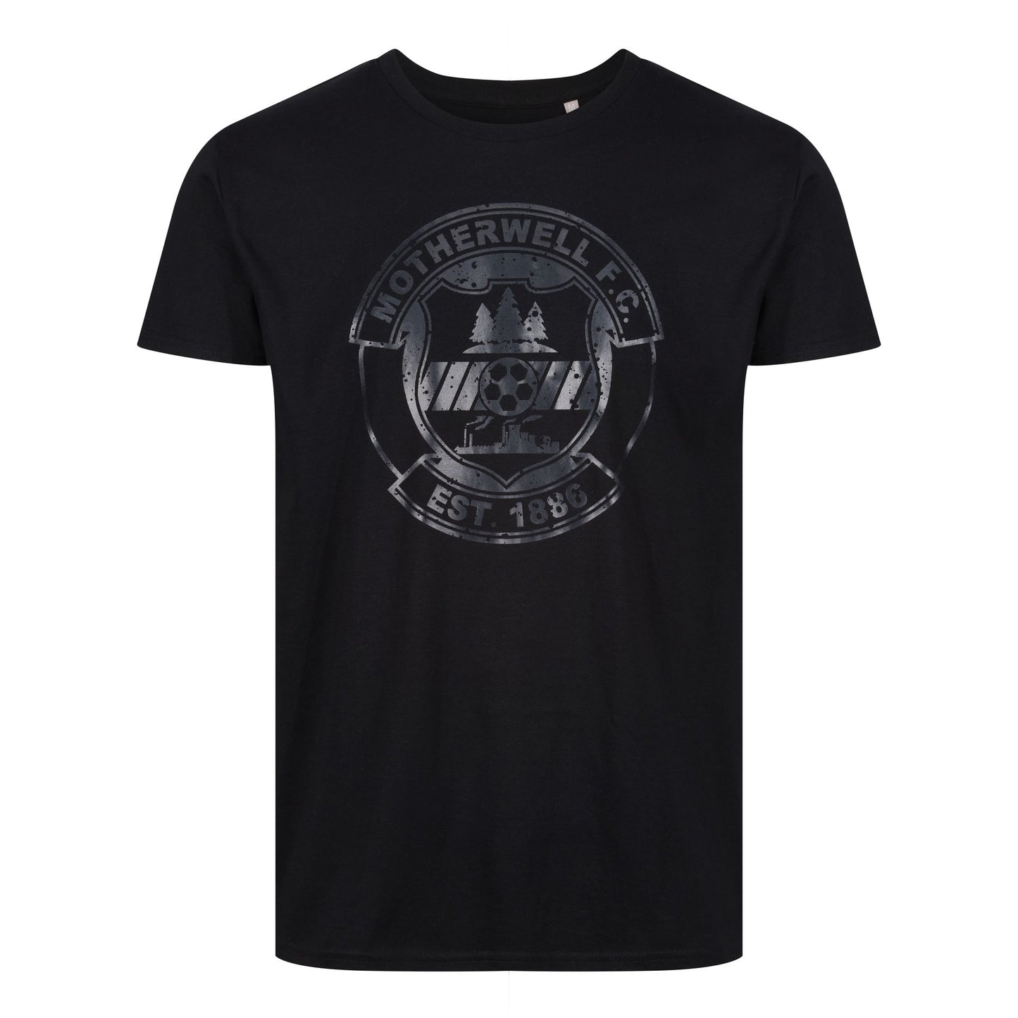 Jnr MFC Large Crest Blackout T-Shirt