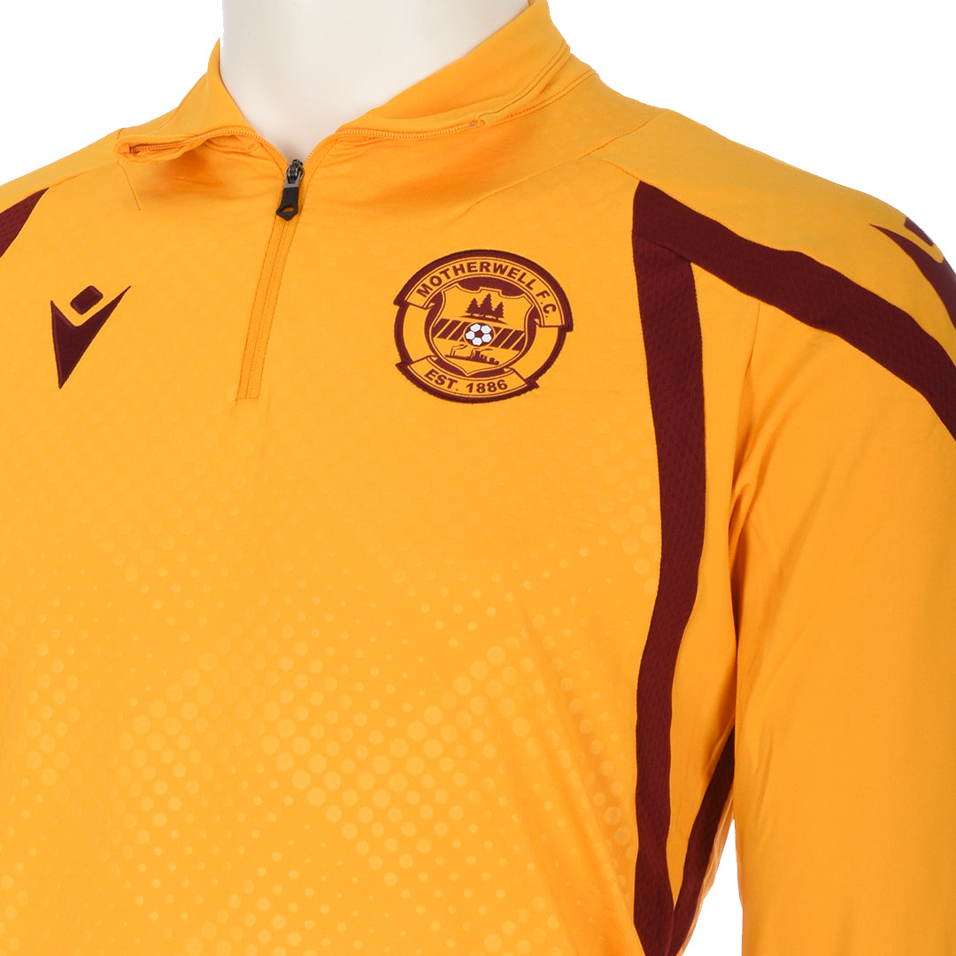 Jnr MFC 26/27 Pre-Match 1/4 Zip Amber