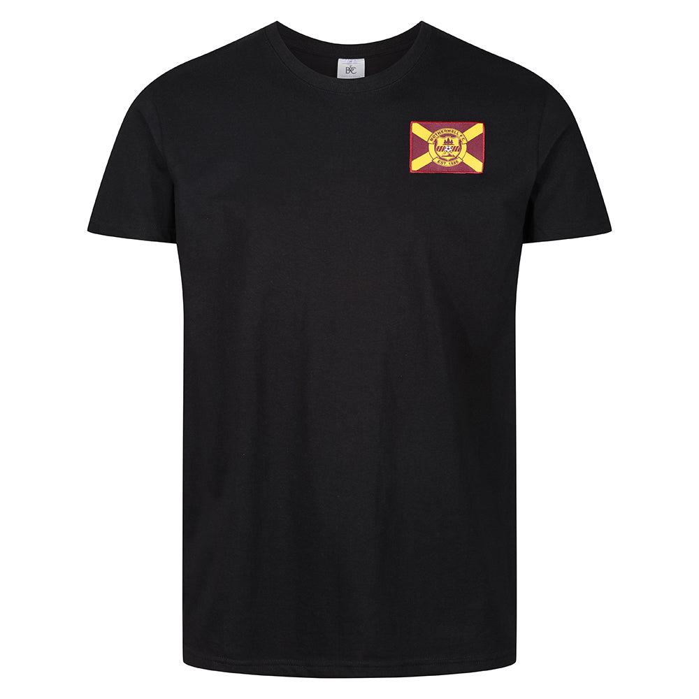 MFC Saltire Crest T-Shirt Black