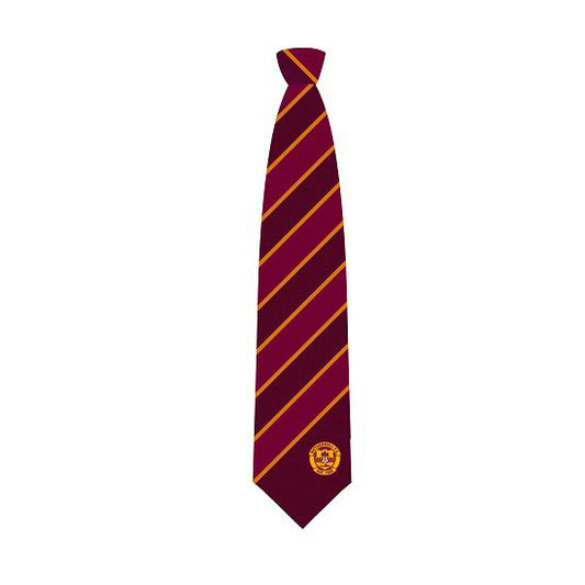 MFC Crest Striped Tie