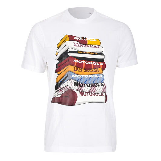 MFC Retro Stack Tee White