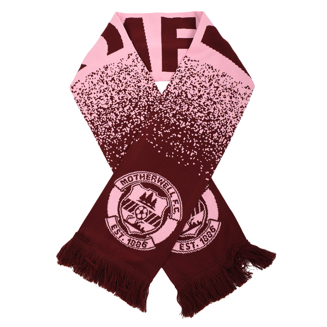 MFC Initial Scarf Pink