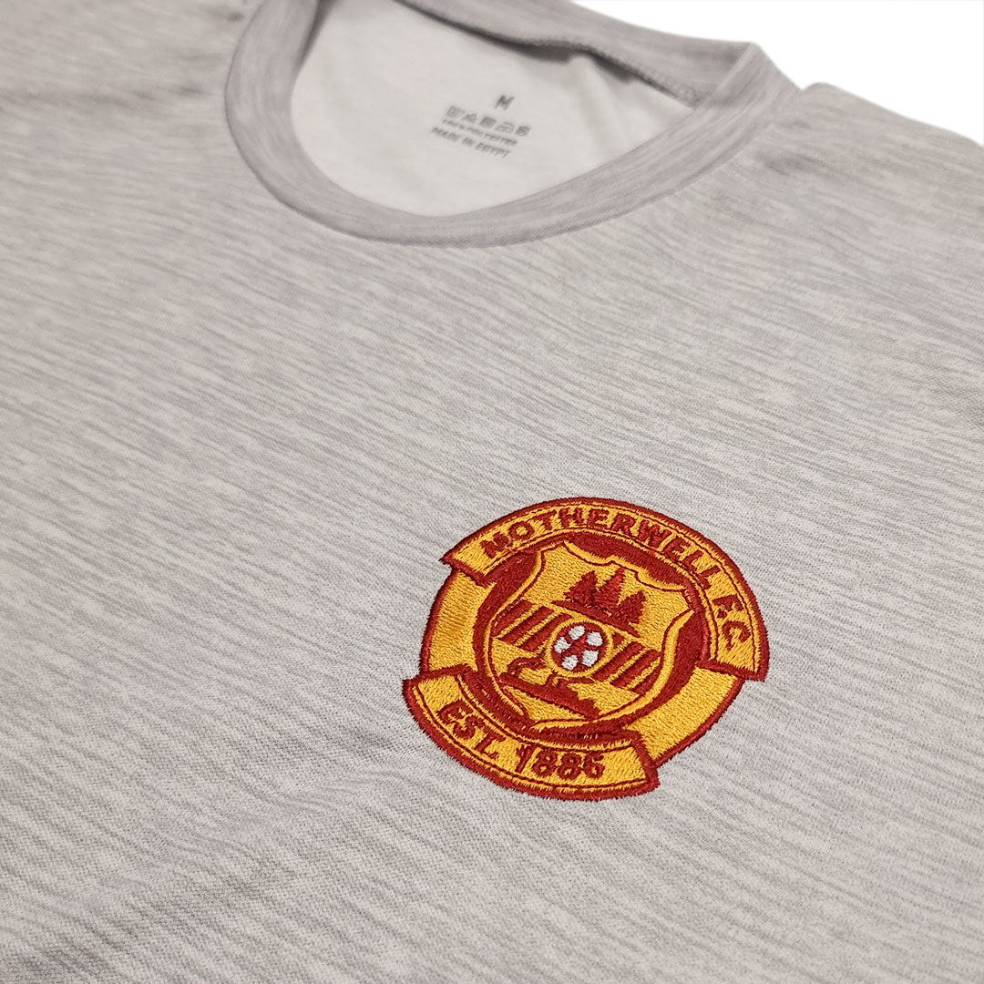 Jnr MFC Crest T-Shirt Light Grey Marl