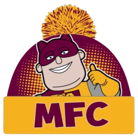 MFC Steelman Mascot Bobble Hat