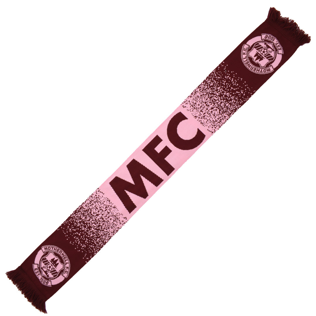 MFC Initial Scarf Pink