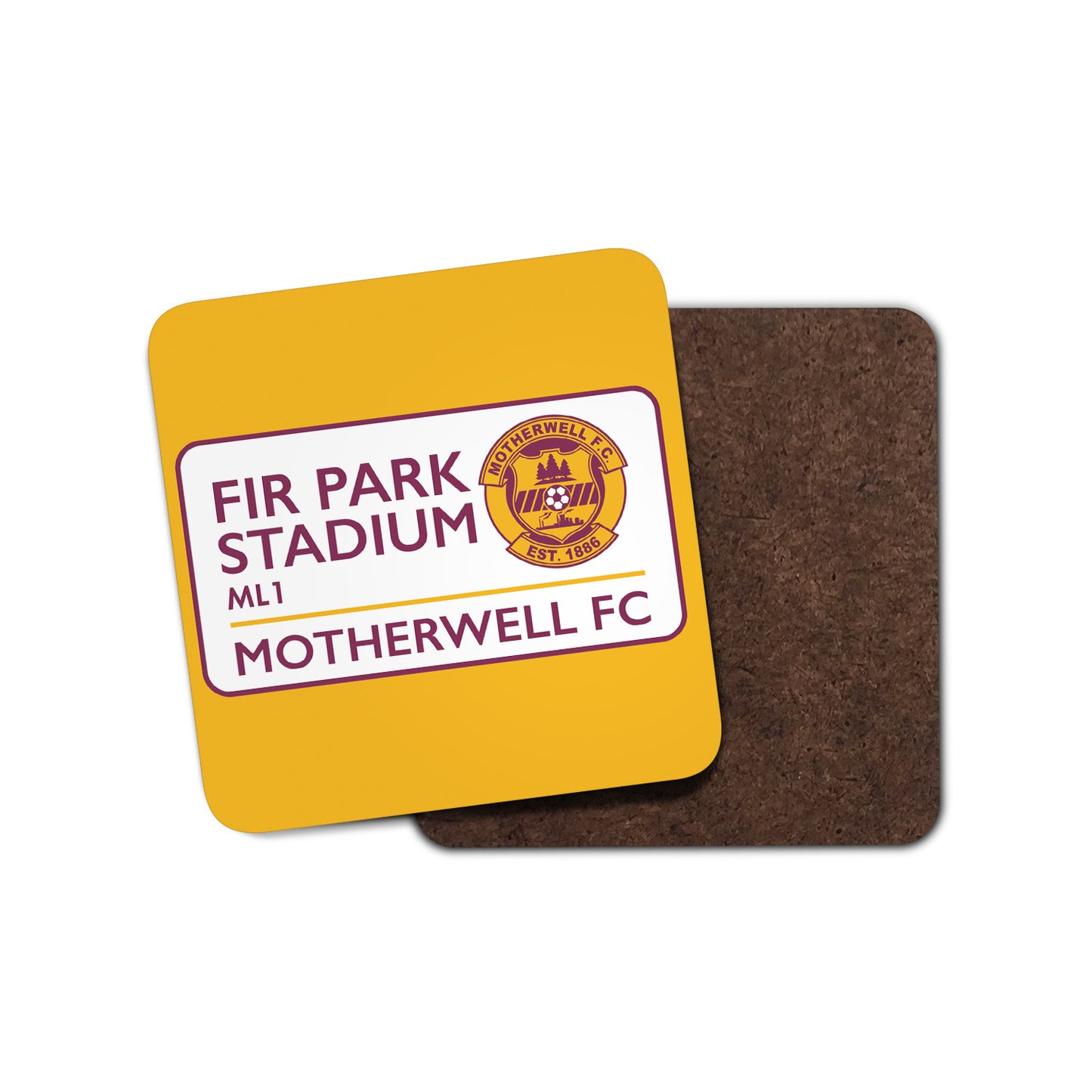 MFC Large Street Sign Coaster