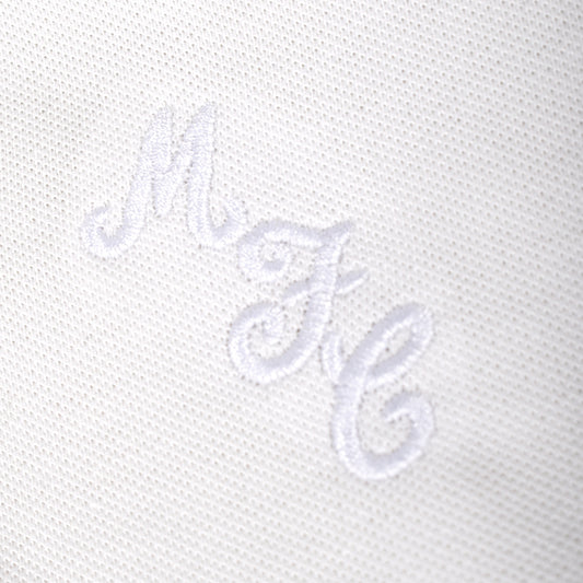 MFC Legacy Tipped Polo White