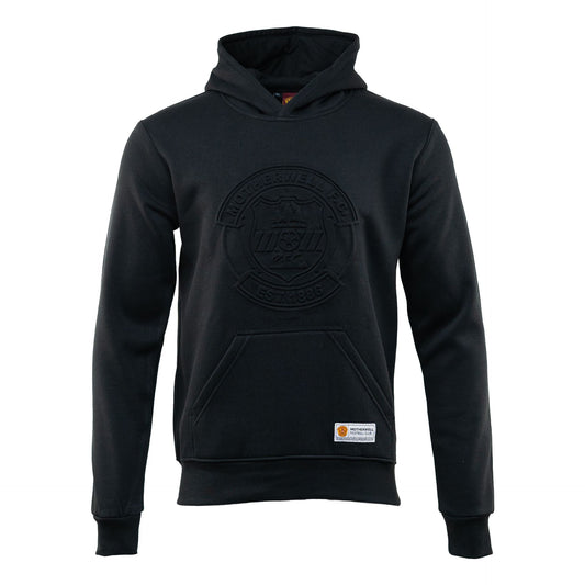 MFC Embossed Hoodie Black