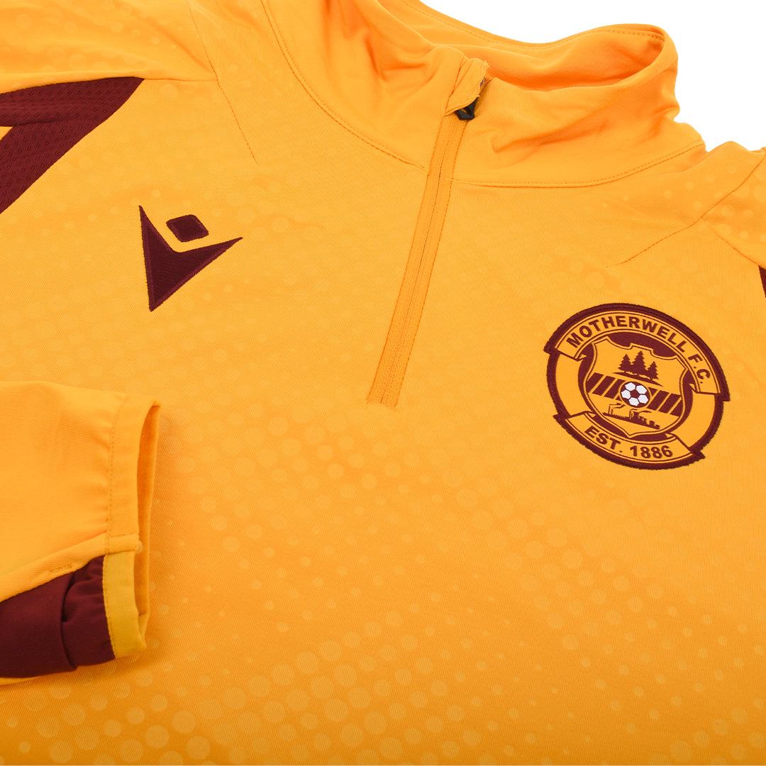 Jnr MFC 26/27 Pre-Match 1/4 Zip Amber