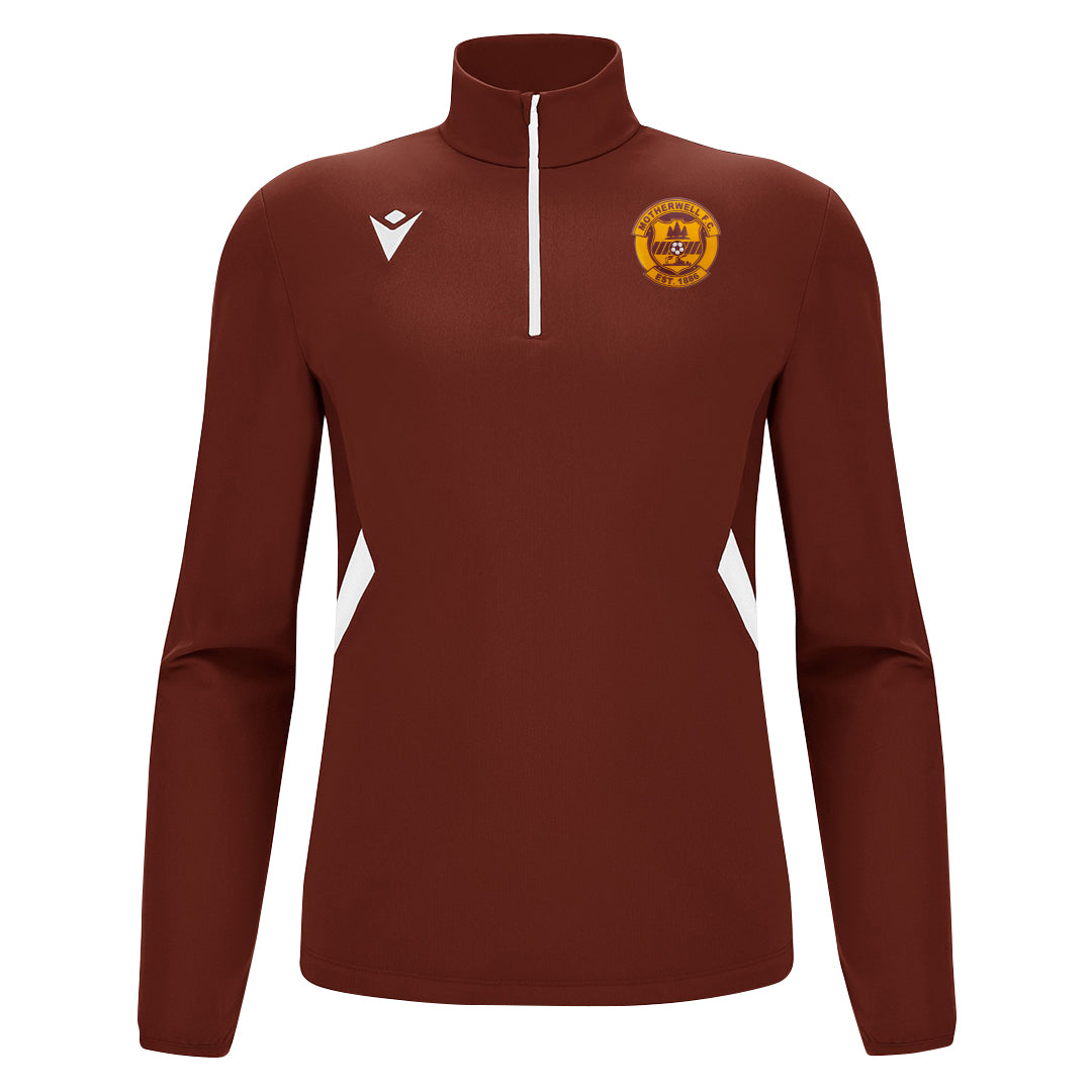 MFC 23/24 Training Team 1/4 Zip Claret|White