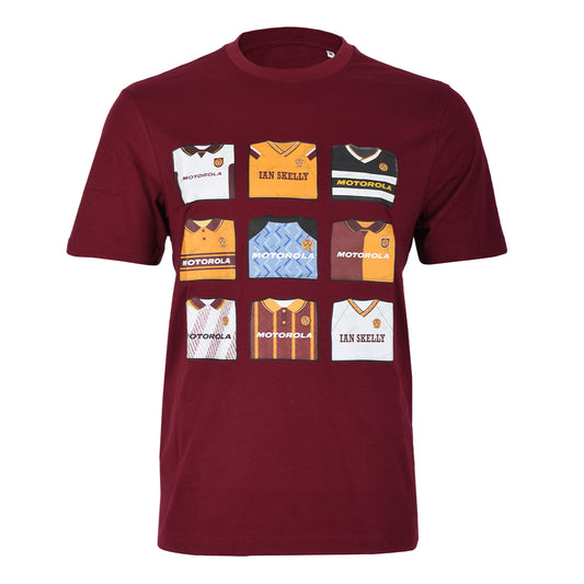 MFC Retro Fold Tee Claret