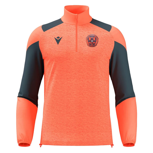 Jnr 24/25 Matchday 1/4 Zip Coral|Anthracite