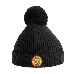 MFC Knit Bobble Beanie Black