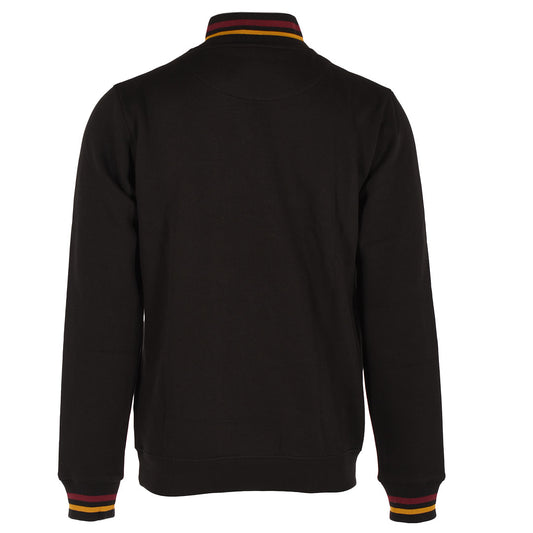 MFC Ribbed 1/4 Zip Sweat Black