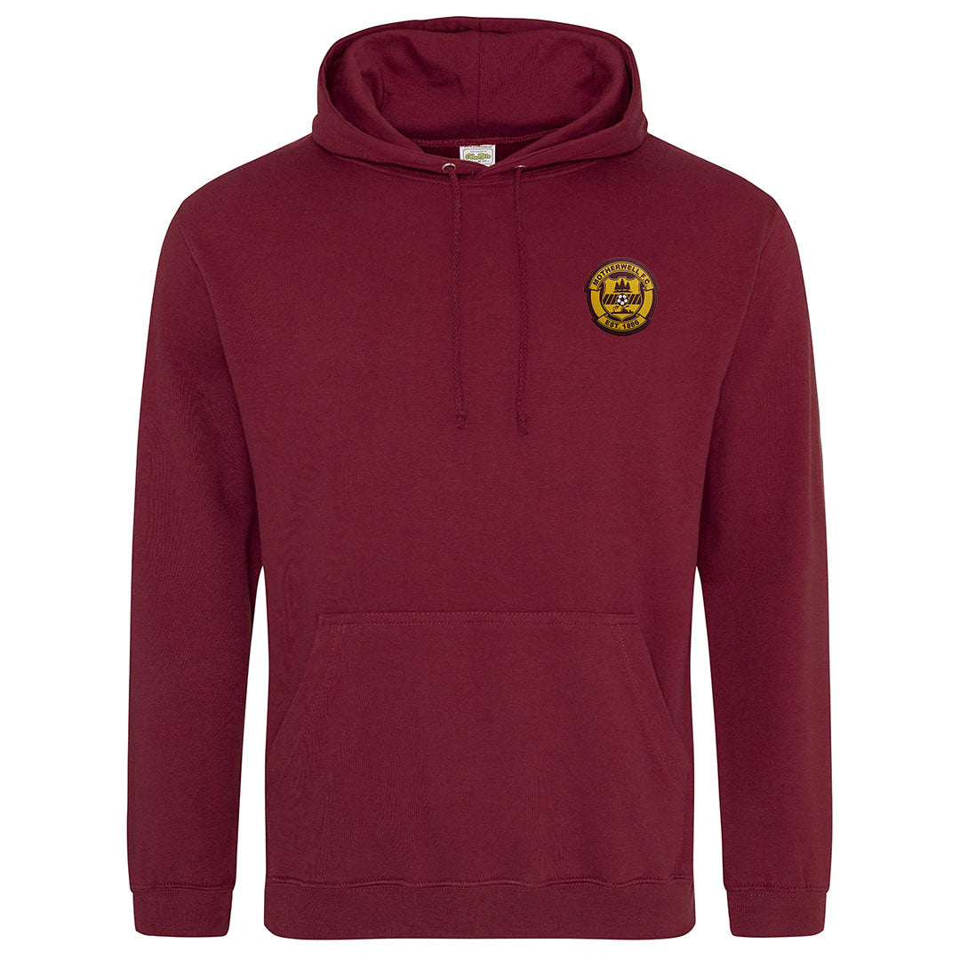 MFC Crested Hoodie Claret