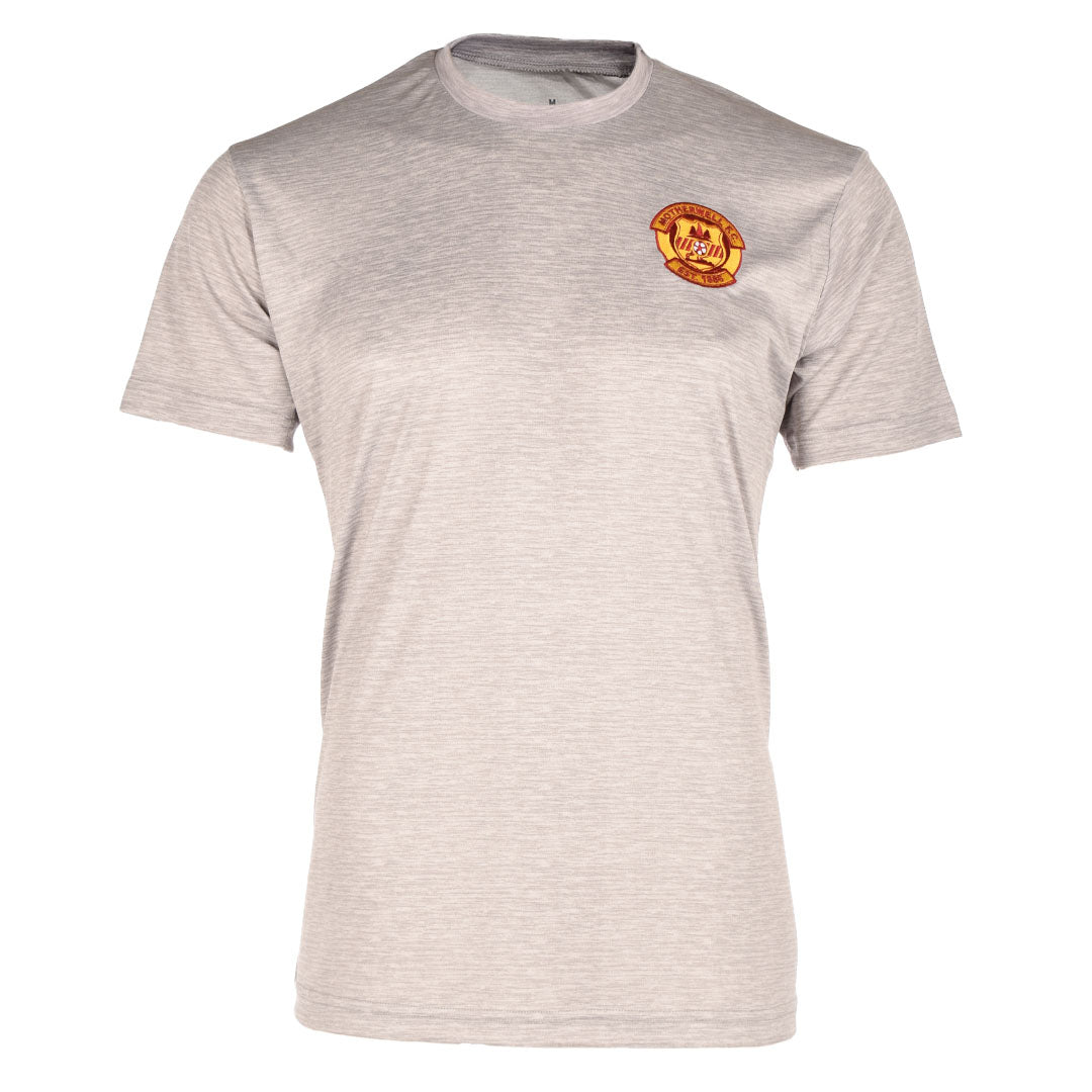 Jnr MFC Crest T-Shirt Light Grey Marl