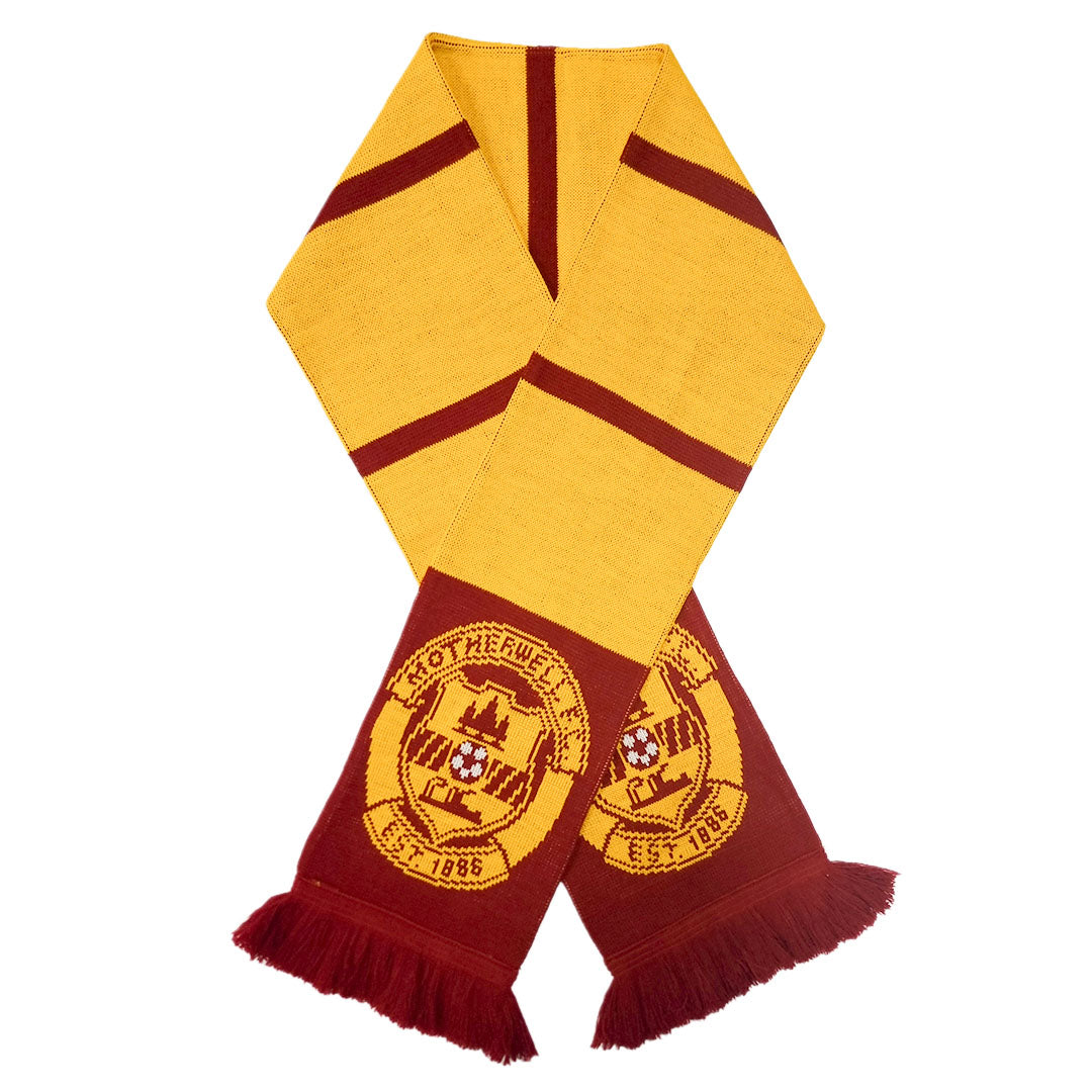MFC Claret & Amber Scarf