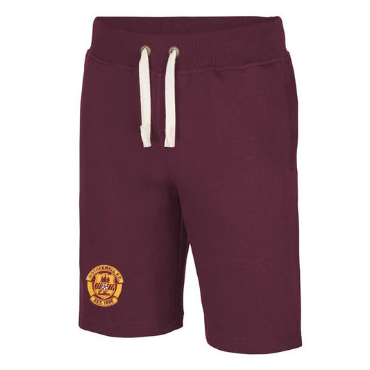 MFC Campus Jog Short Burgundy