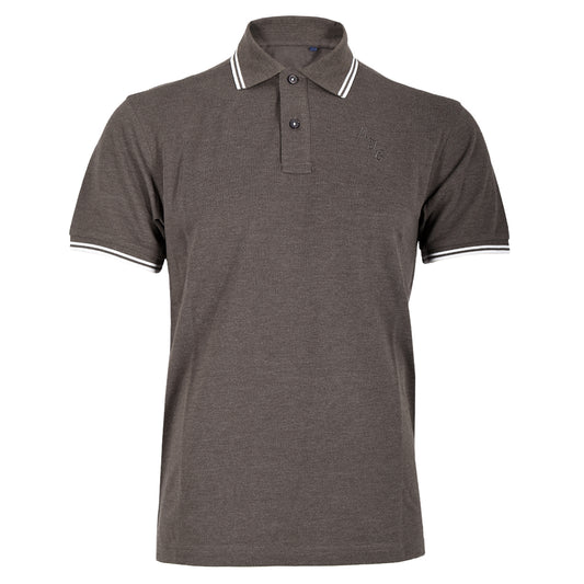 MFC Legacy Tipped Polo Charcoal