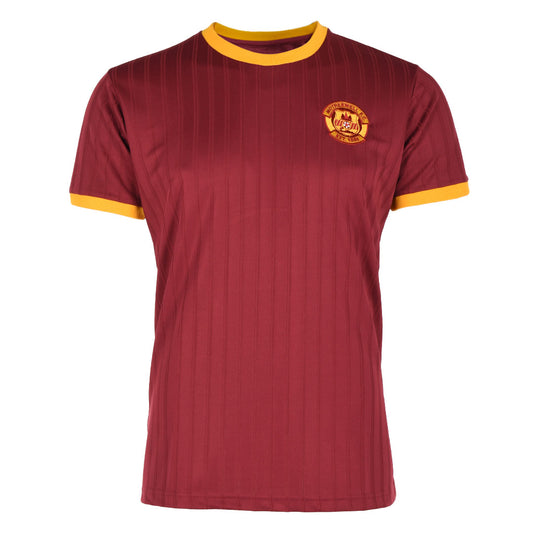 Jnr MFC Retro Style T-Shirt Claret|Amber