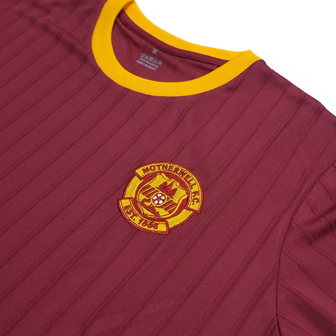 Jnr MFC Retro Style T-Shirt Claret|Amber