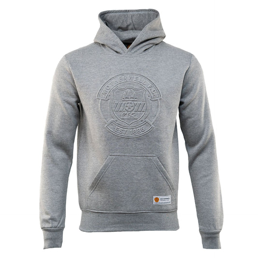 MFC Embossed Hoodie Grey