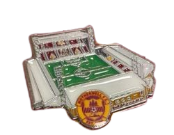 MFC Stadium Pin Badge – The 'Well Shop / MotherwellDirect