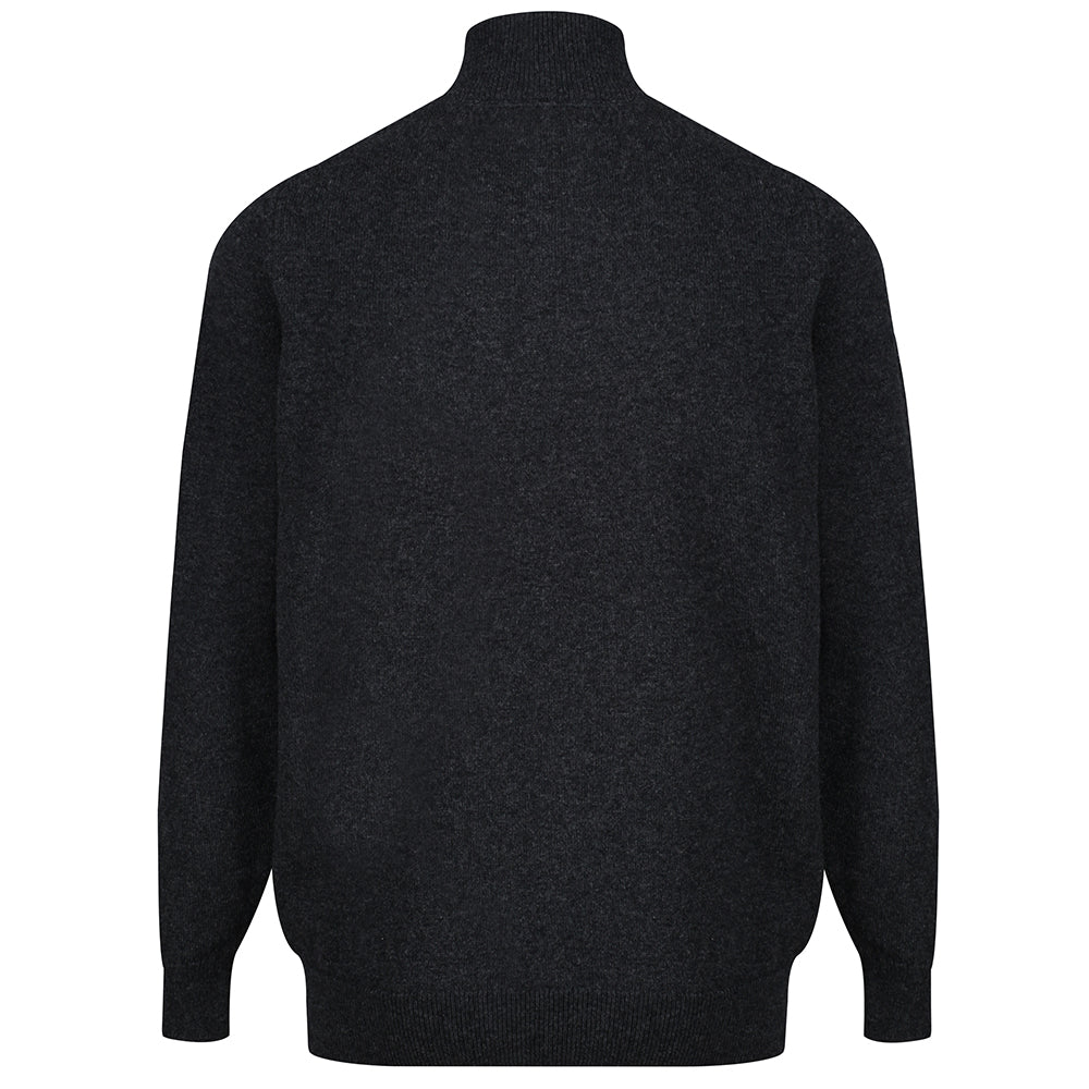 Glenmuir Devon Zip Neck Sweater Black