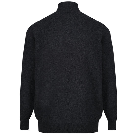 Glenmuir Devon Zip Neck Sweater Black