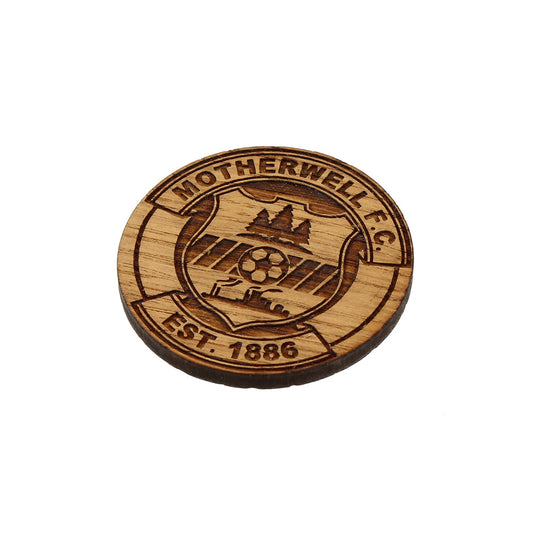 Wooden Club Crest Magnet